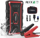 YABER Arrancador de Coches, 20000mAh 1500A Arrancador Batería Coche